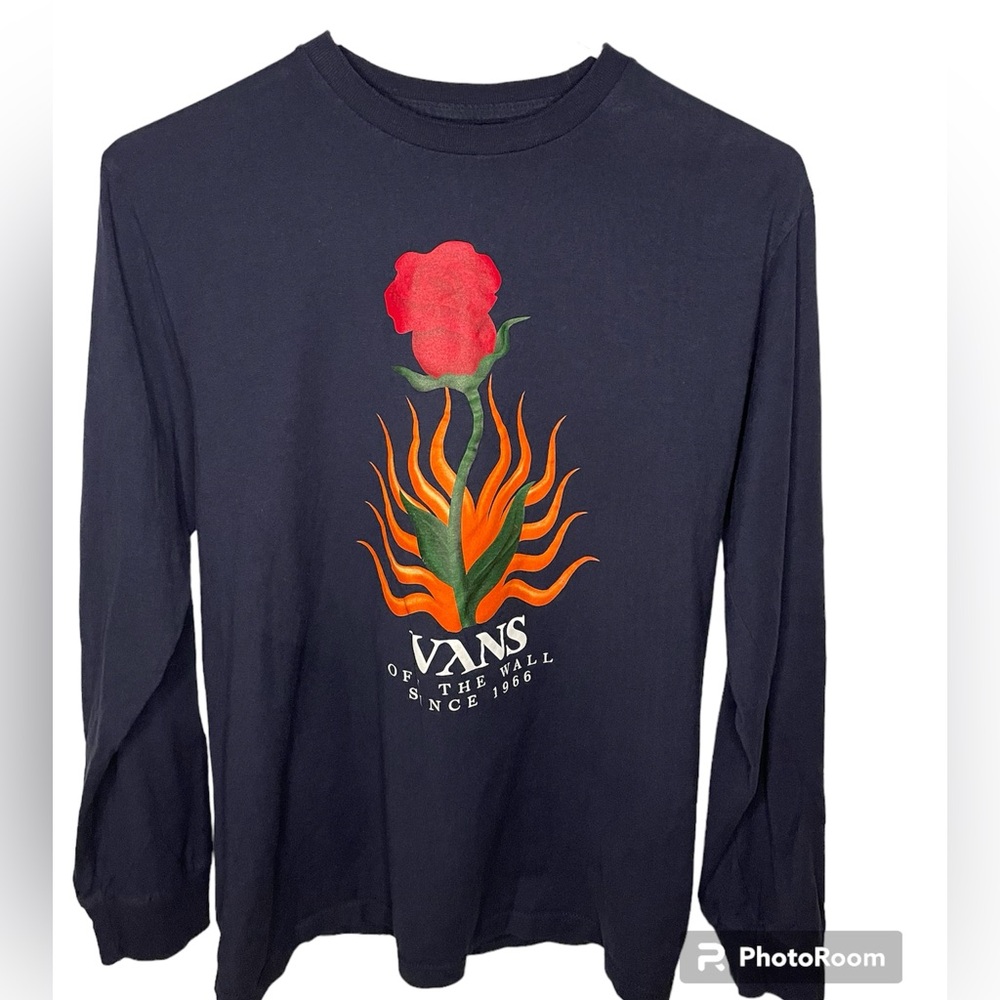 Vans Off the Wall Long Sleeve Tshirt- Adult Small
